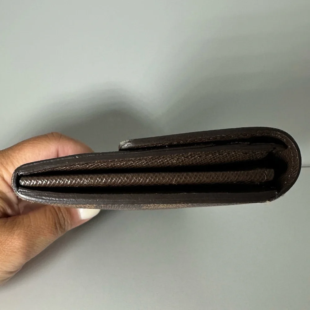 Louis Vuitton Damier Ebene Sarah wallet